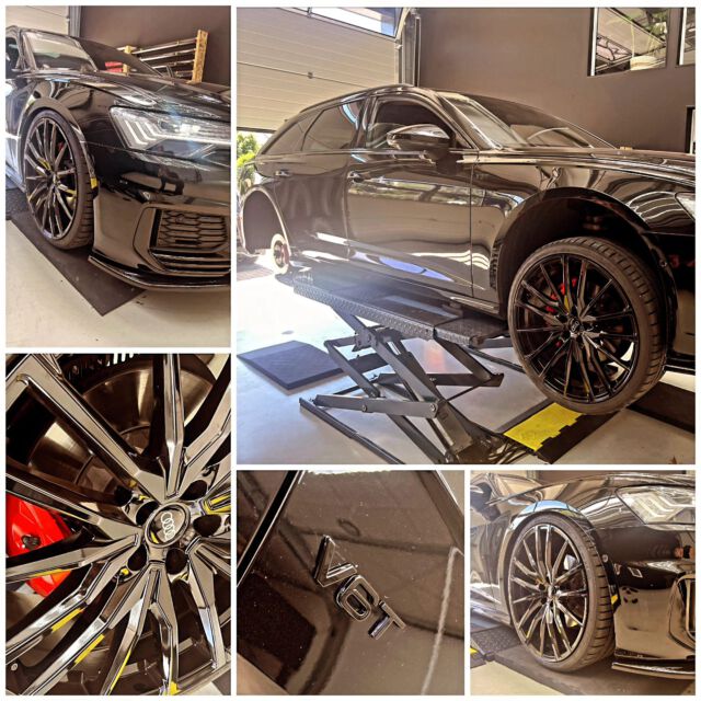 Bremssattel lackiert + Frontlippe montiert ✅️ 
Wieder ein zufriedener Kunde 👌
#tuesdaymotivation #neuewocheneuesglück #aufgehts #audi #v6t #schwarzesbiest #bremssattellack #frontlips #doityourself #diemietwerkstattdermbach